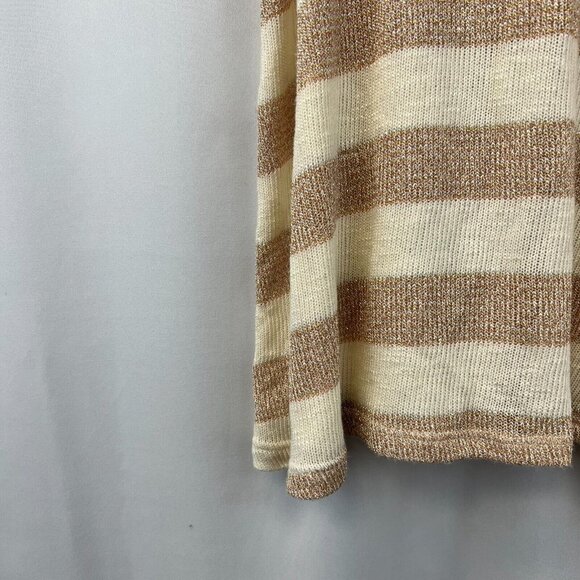 Splendid Womens Multicolor Striped Knitted Glitter Pullover Tank Top Size XS - Picture 5 of 8